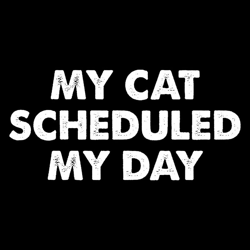 Mon chat a programmé ma journée
