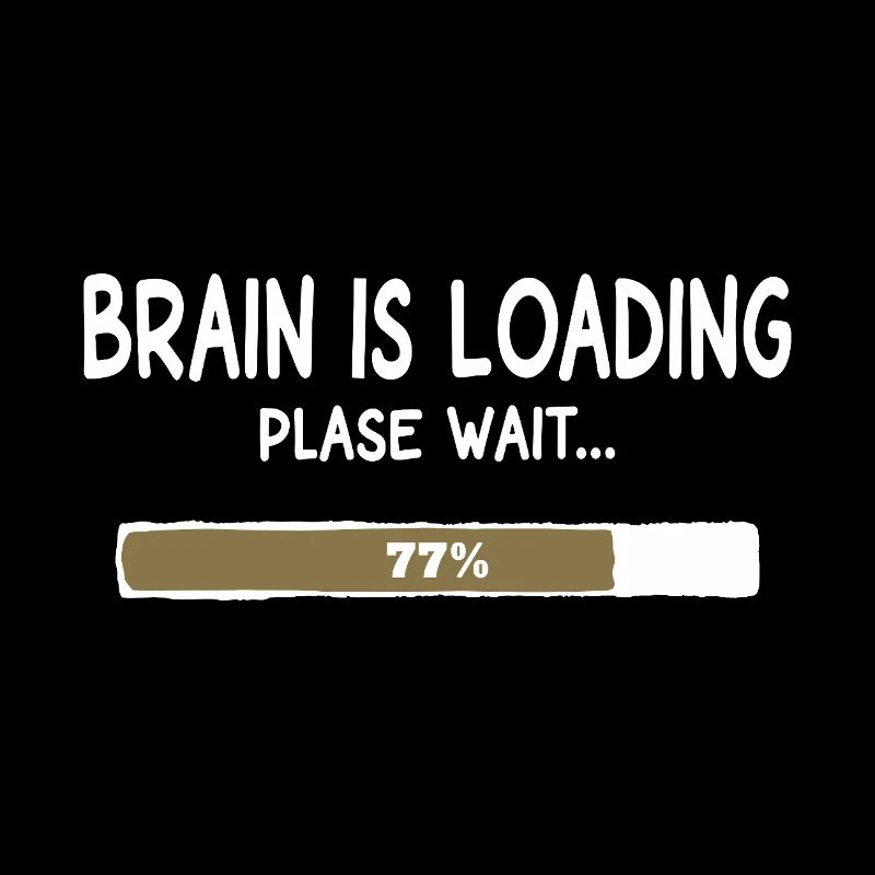 Loading the Brain – Loading Bar Humor