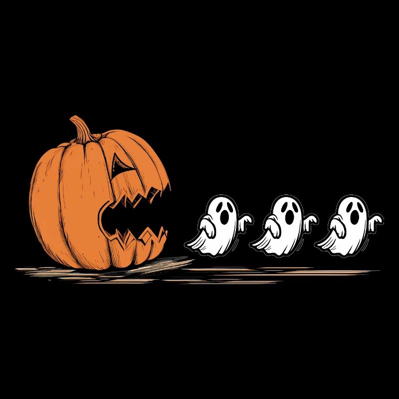 Cracking Pumpkin Ghost Parade