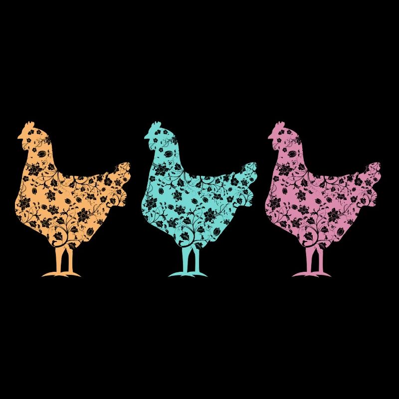 Fans de poulet - Coq - Coq - Poulet fleur - Bio