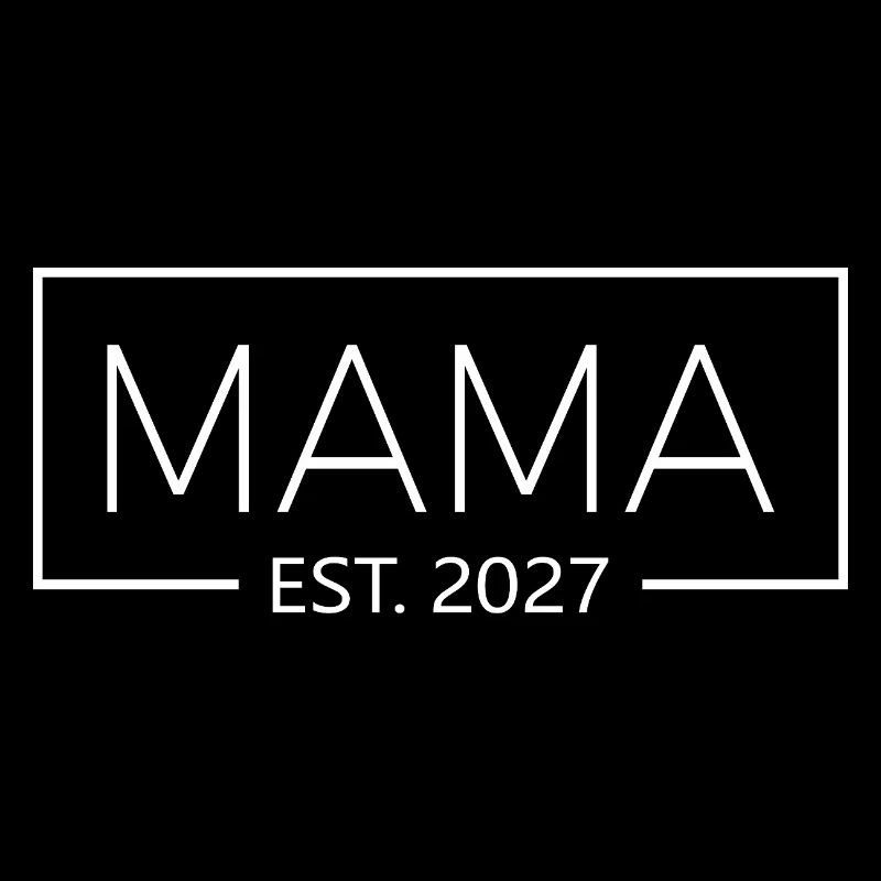 Mama est. 2027 Werdende Mama 2027