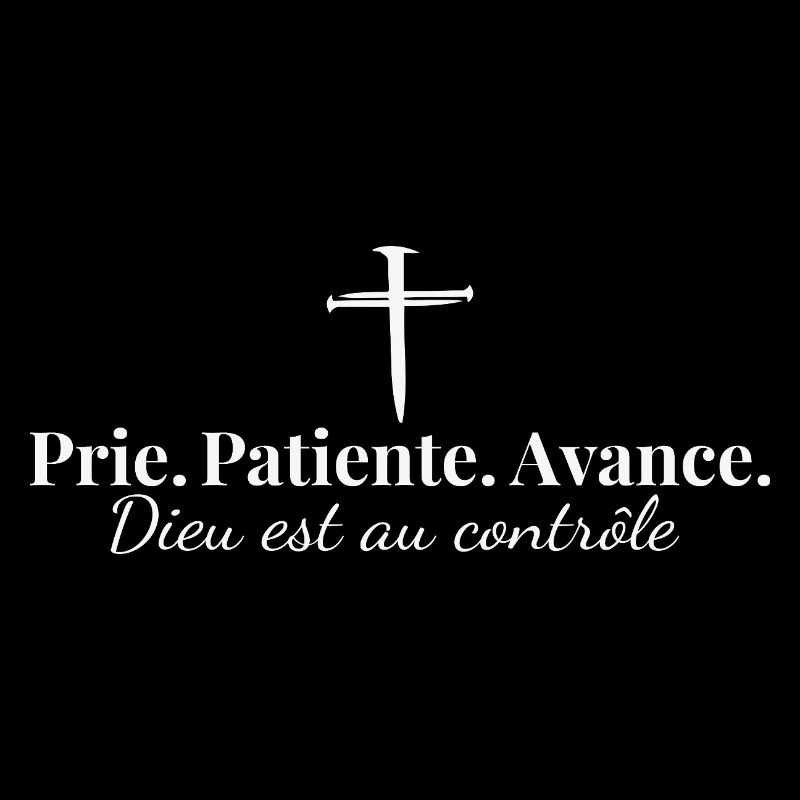 Prie Patiente Avance - Citation Chrétienne