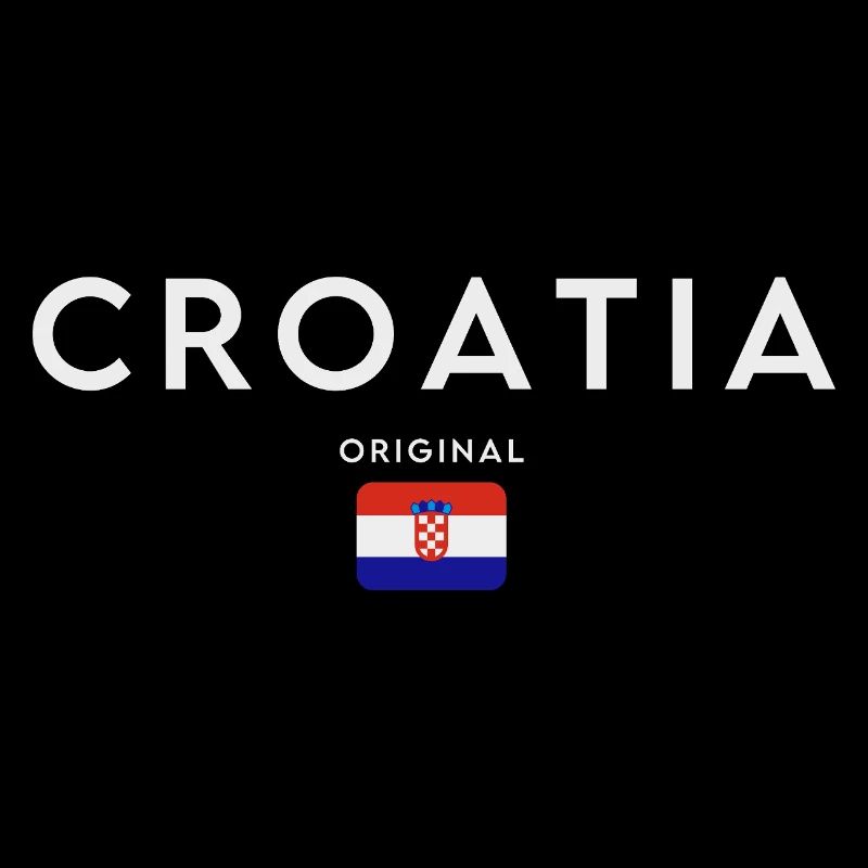 Drapeau croate, fierté croate