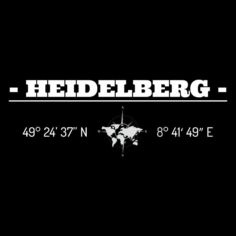Coordinates Heidelberg