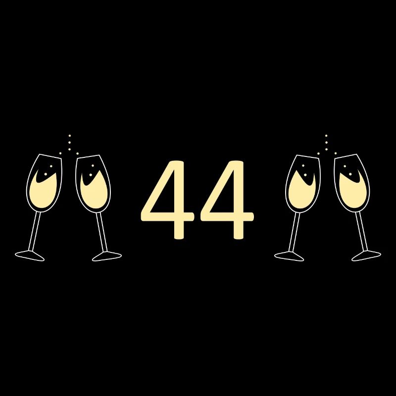44e anniversaire 44 ans 44 ans numéro 44