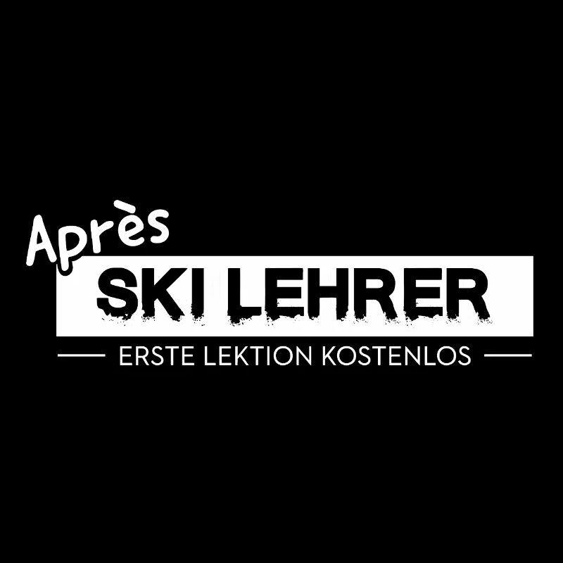Après Ski Instructor Design Skiing Party Austria