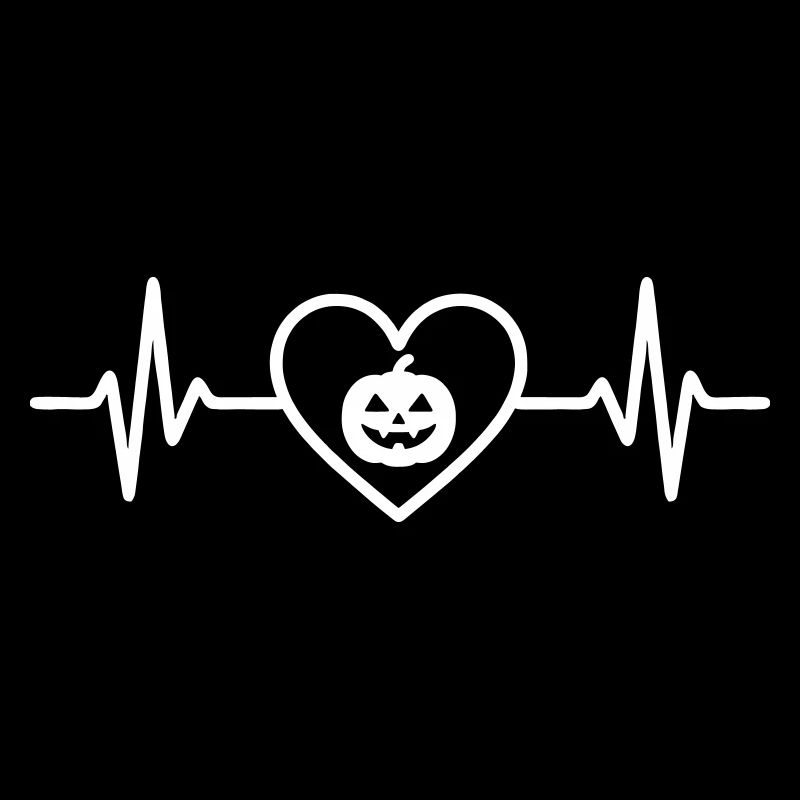 Halloween Pumpkin Heart