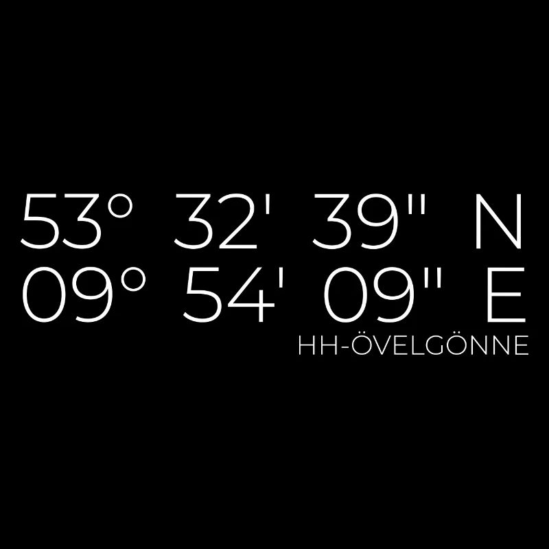 Coordinates Övelgönne Hamburg