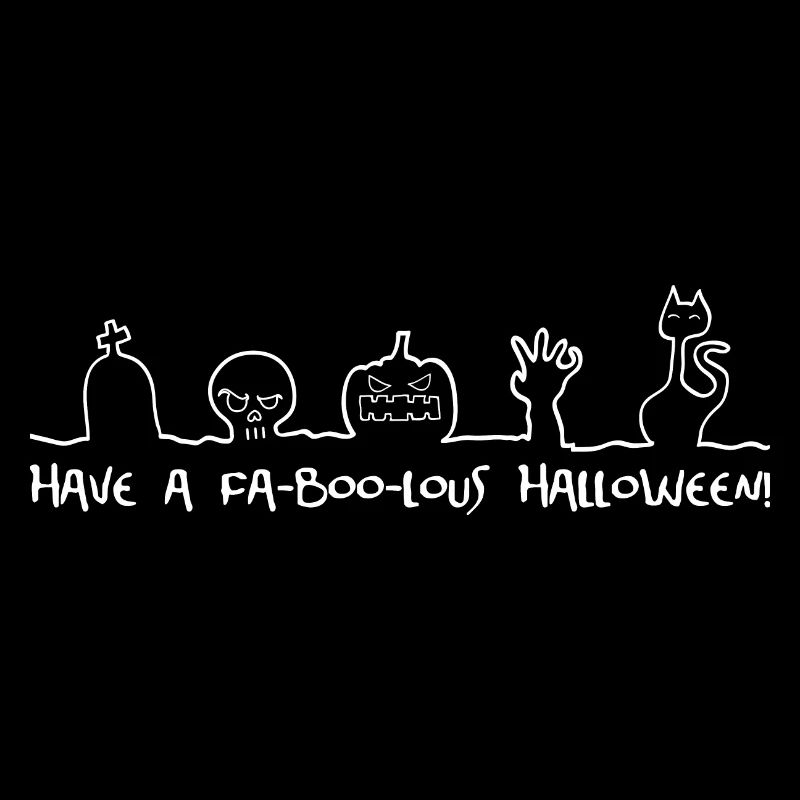 Have a fa-boo-lous Halloween