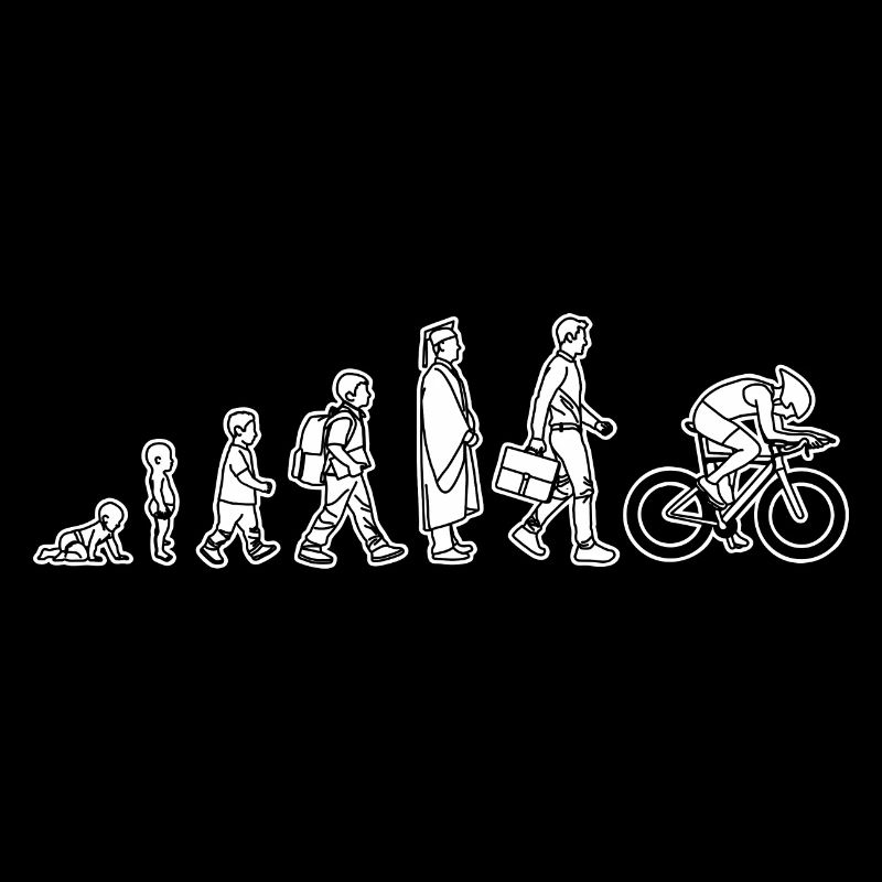 Evolution of a cyclist