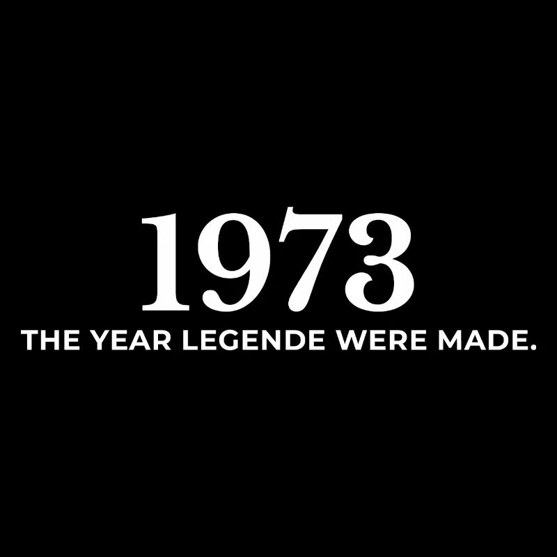 Legendary Vintage 1973 Retro Look 1973