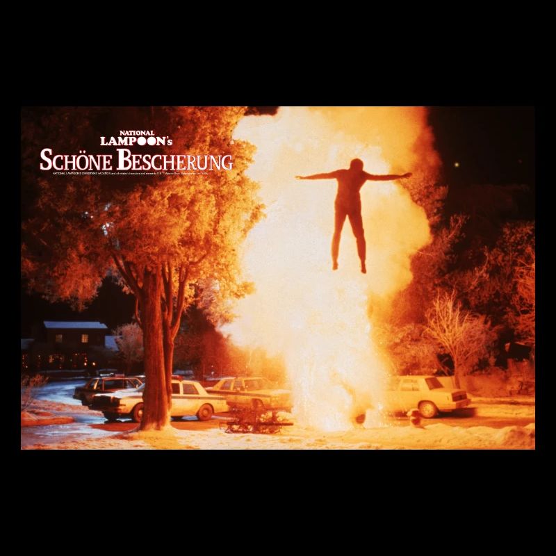 Schöne Bescherung Explosions-Design