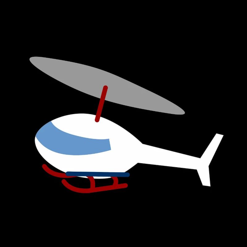 Hélicoptère blanc