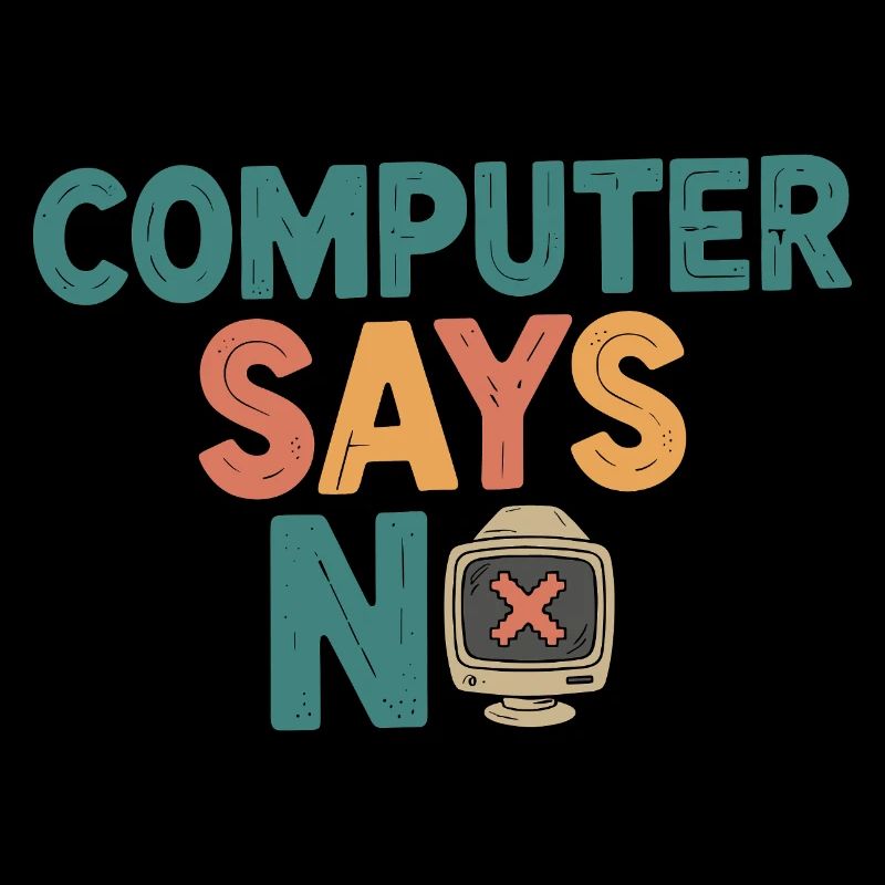 Retro Computer sagt Nein