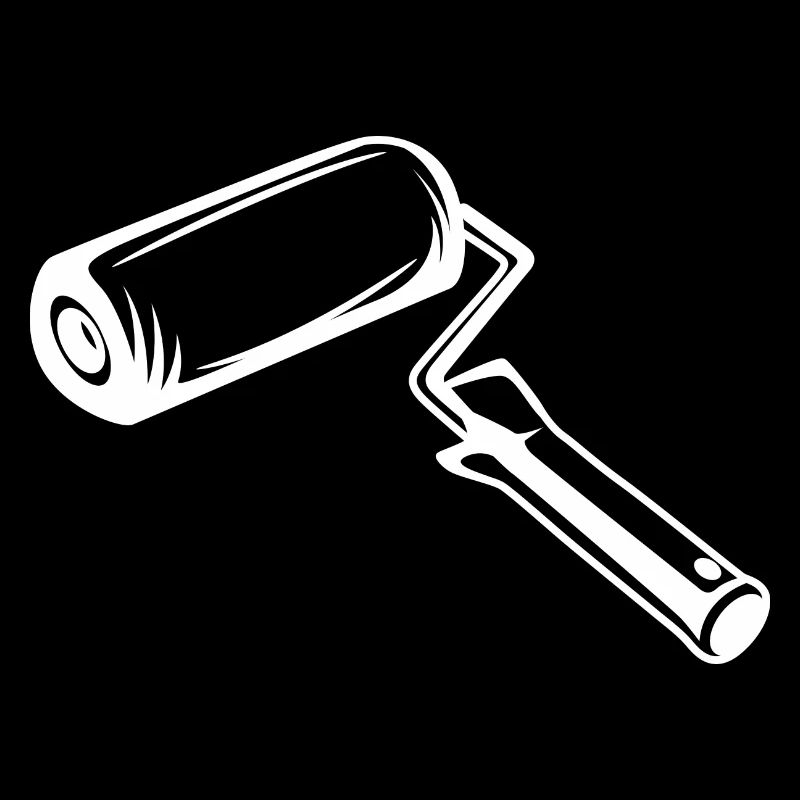 Paint Roller Drawing