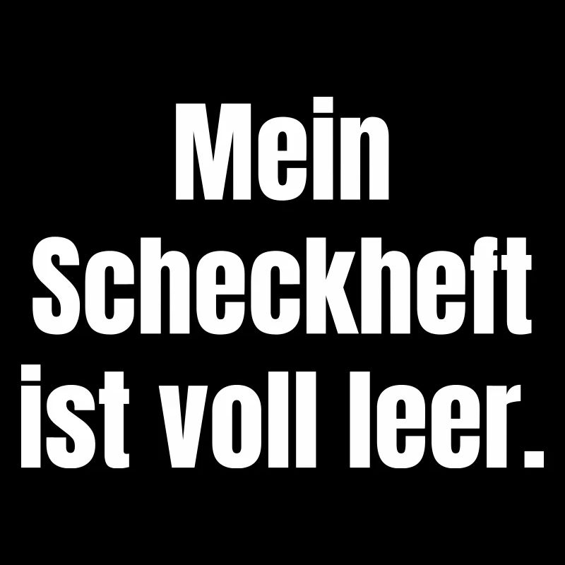 My checkbook Full empty at the car