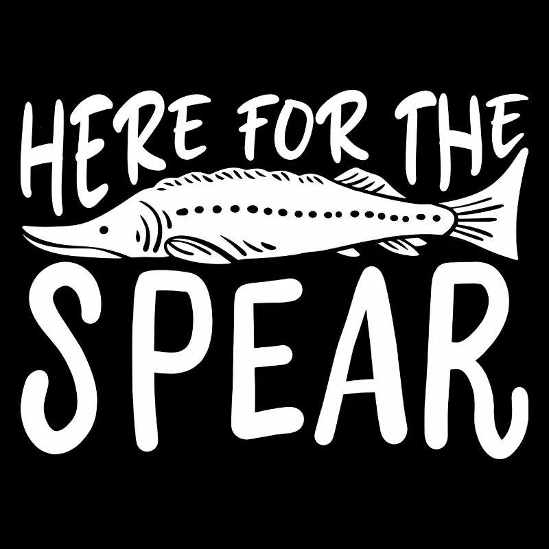 Here for the spear