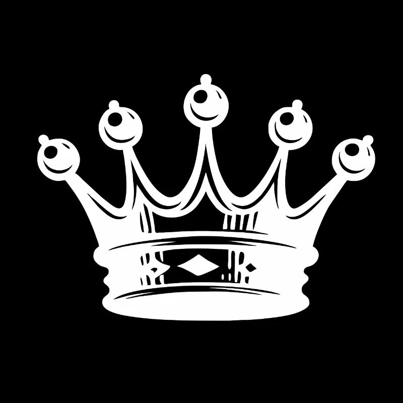 Royal Crowns Silhouette