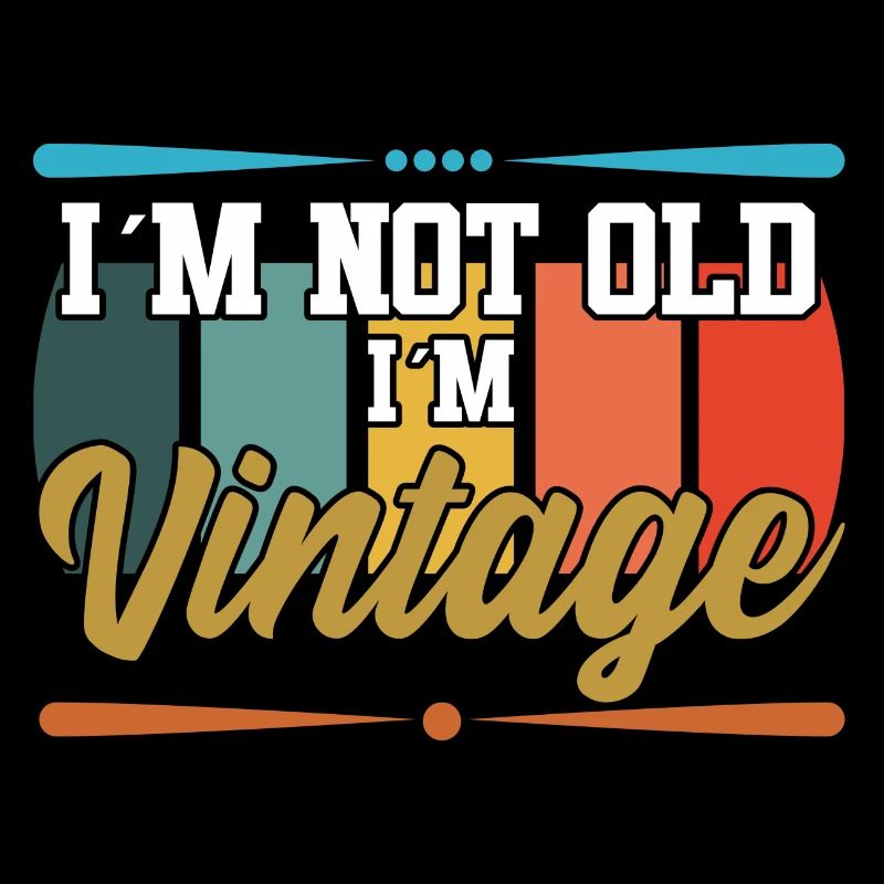 I'm not old textile gift idea