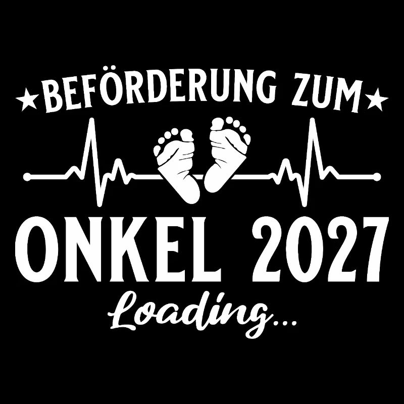 Beförderung zum Onkel 2027 Loading Geschenk