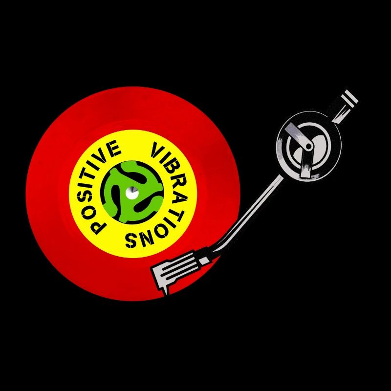 Vibrazioni Positive Rosso Oro Oro Verde Vinile Record