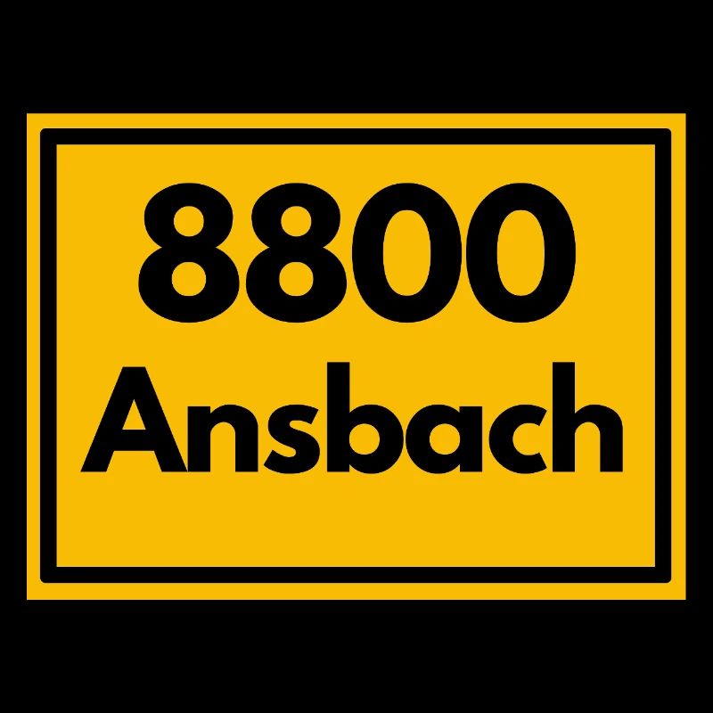 ANCIEN CODE POSTAL RETRO 8800 ANSBACH FRANKEN