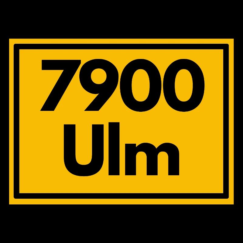 OLD POSTCODE POSTCODE RETRO 7900 ULM MÜNSTERSTADT
