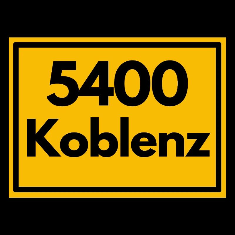 OLD POSTCODE POSTCODE RETRO 5400 KOBLENZ GERMAN