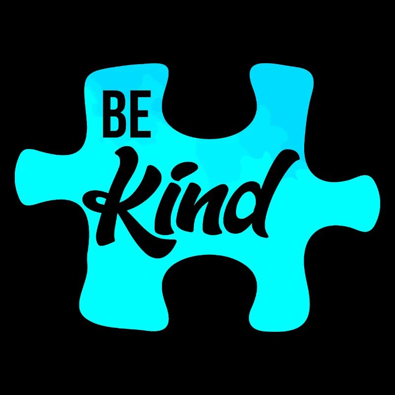 Be Kind Puzzle Motif
