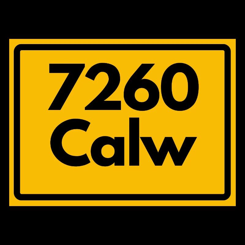 OLD POSTCODE POSTCODE RETRO 7260 CALW HEIMATSTOLZ