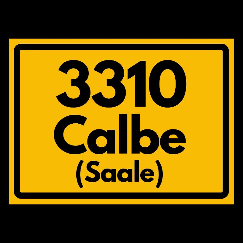 OLD POSTCODE POSTCODE 3310 CALBE SAALE HEIMATSTOLZ