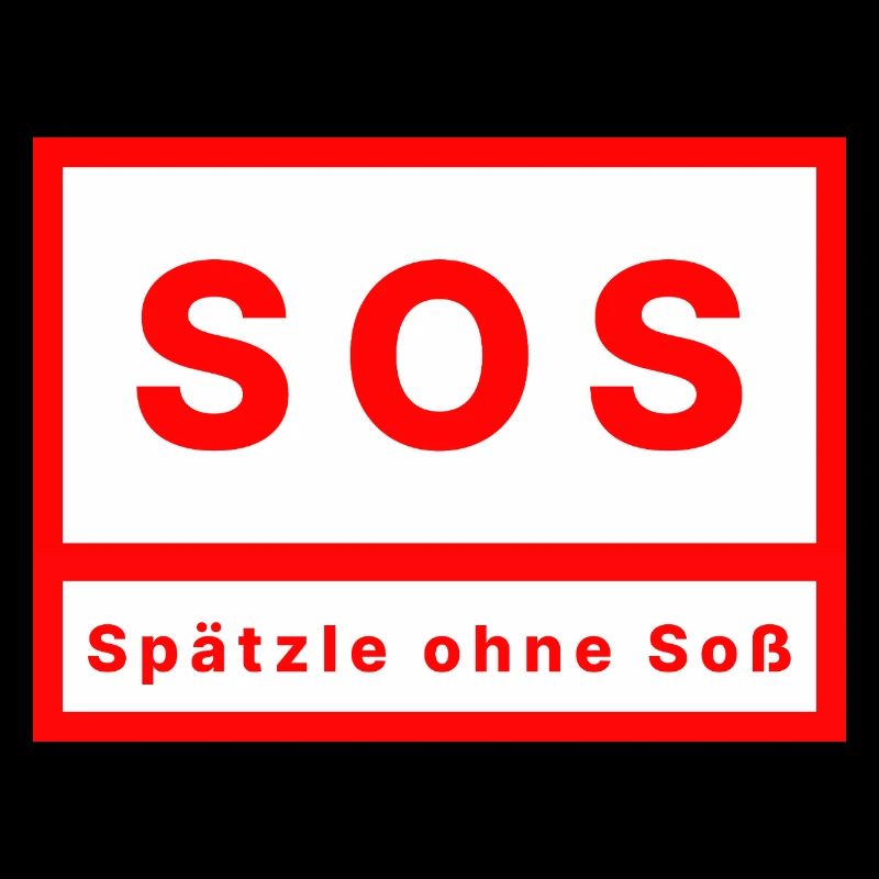 SOS Spätzle without sauce