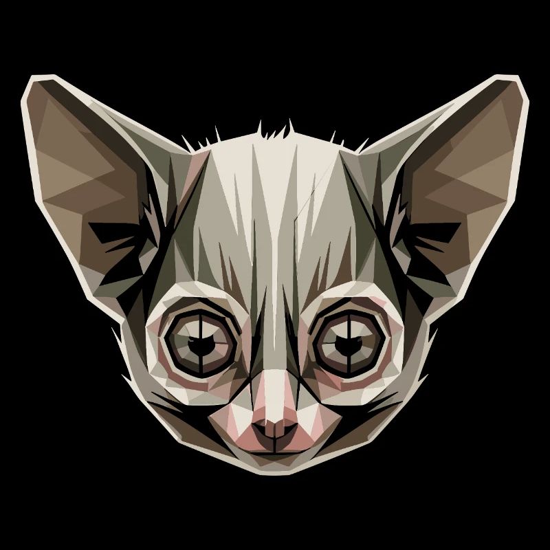 Galago Buisson Bébé Singe Galagos Singe Mignon Galago