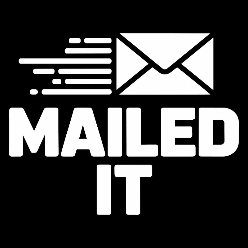 Mailed it Postman gift for Mail Carrier Workers