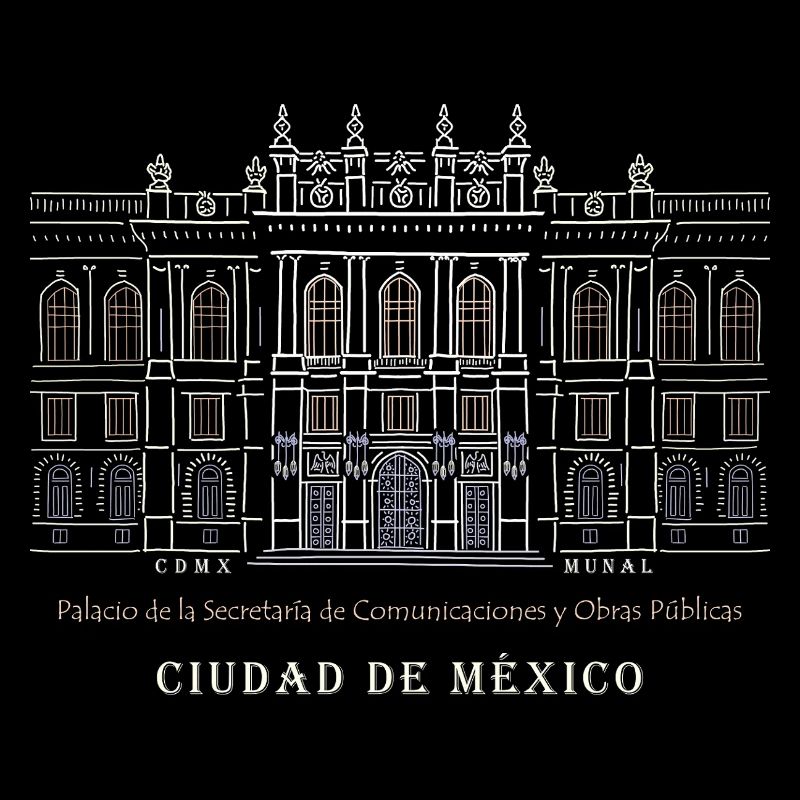 Mexico, Musée d’art, Dessin à la main