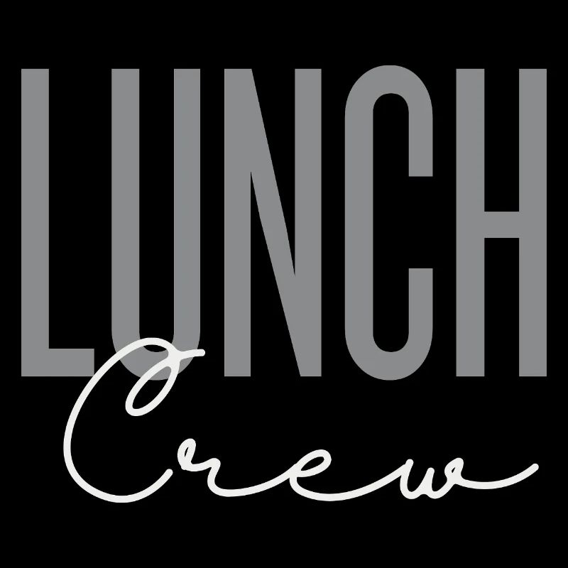 Lunch Lady Crew Cafeteria Worker