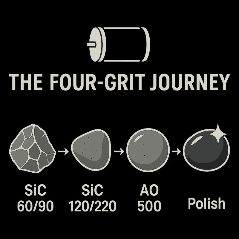 The four-step grinding process