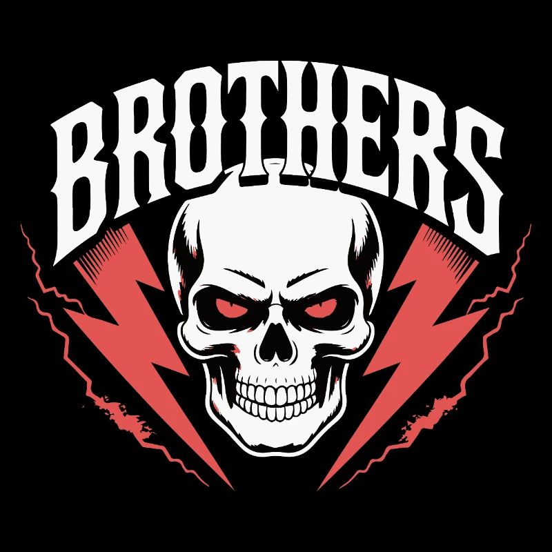 Brothers Skull Thunder Crest