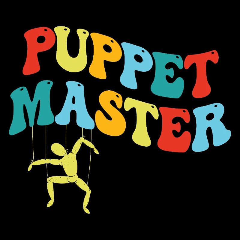 Puppet Master : Silhouette colorée de balançoire