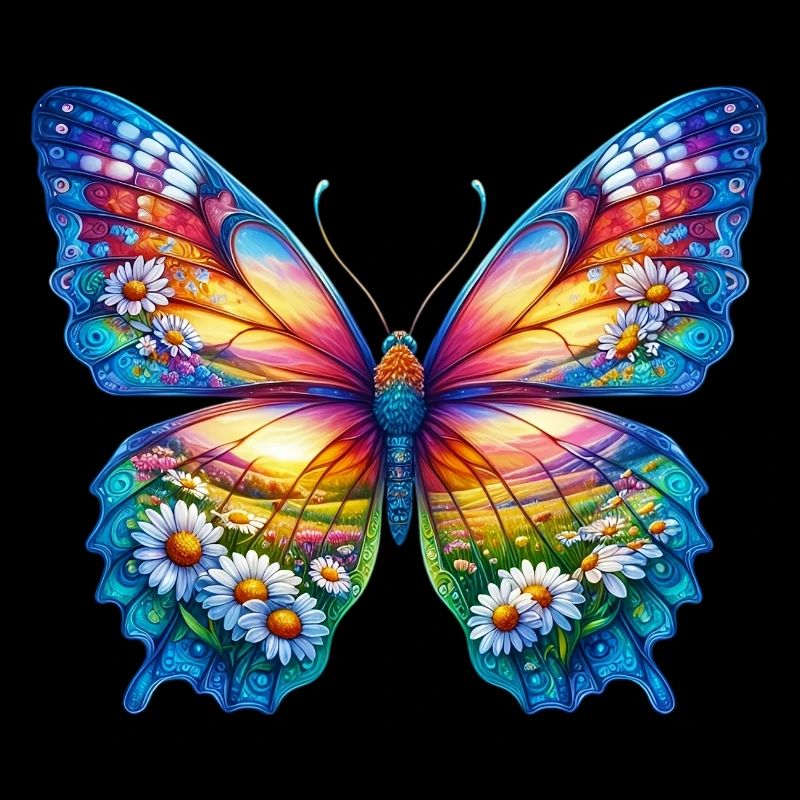 Schmetterlingsblumen Gänseblümchen Gänseblümchen