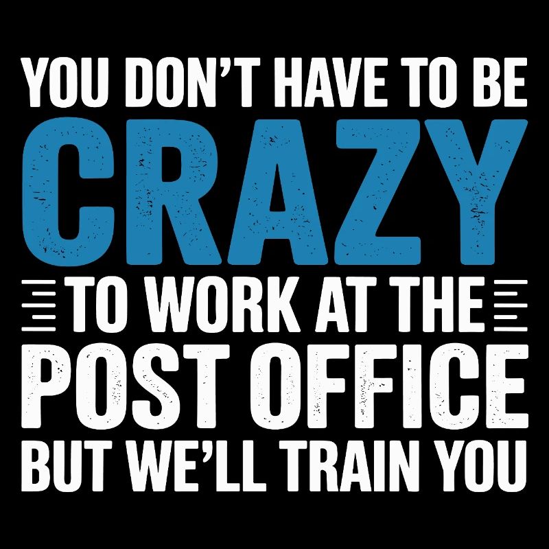 Funny Mail Carrier Postal Post Office Worker