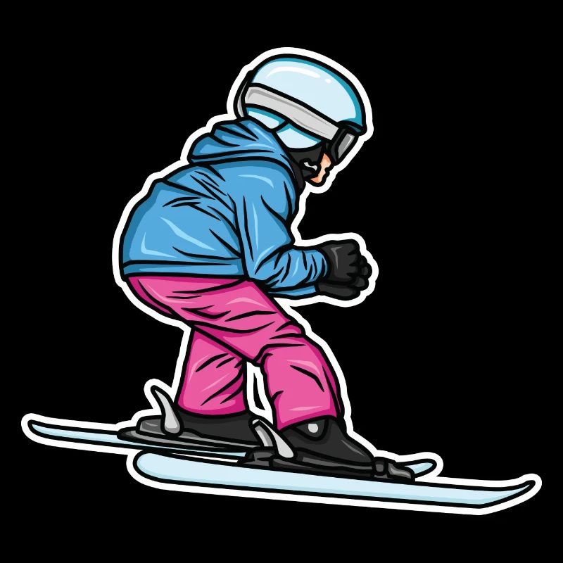 Little skier