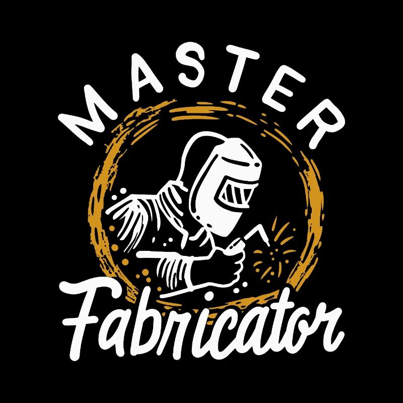 Master Fabricator Welding Graphic Tee Design