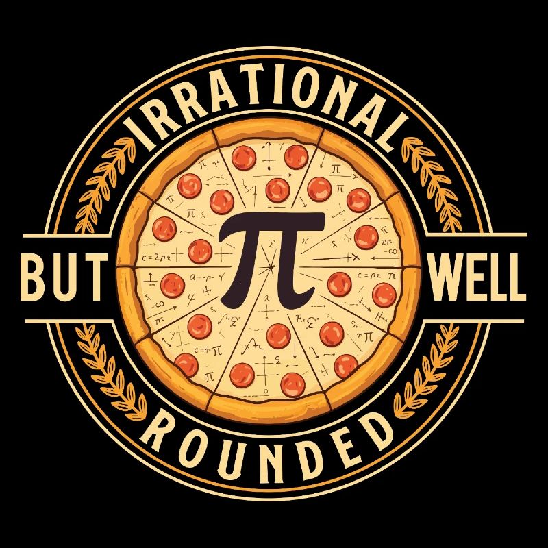 Irrational But Well Rounded Pi Day Math Nerd
