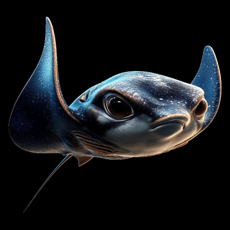 Manta Ray, Devil Ray, Stingray, Diver