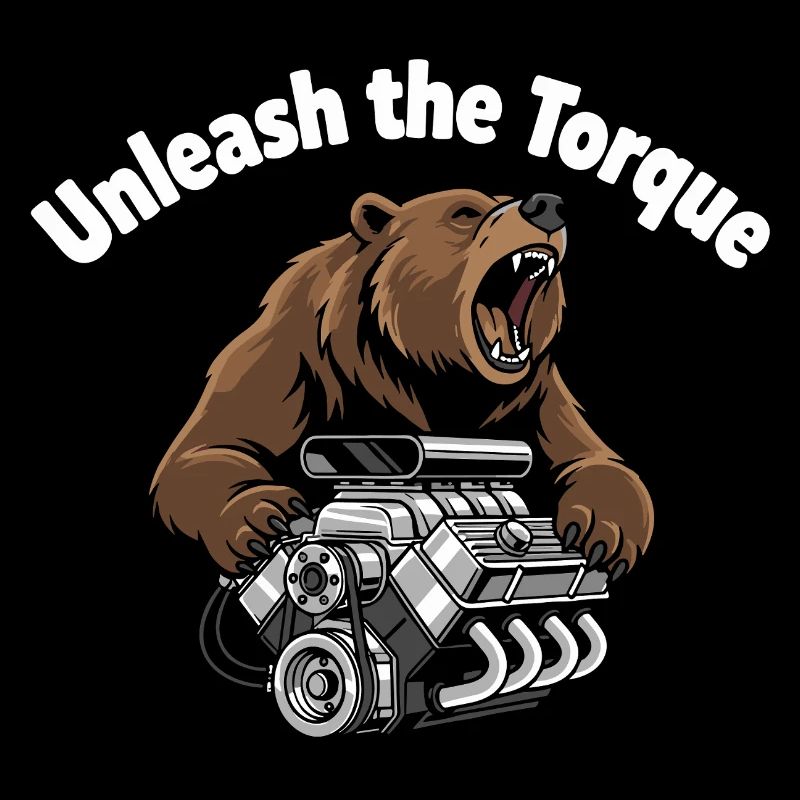 Bear Couple : Bear propulse un V8