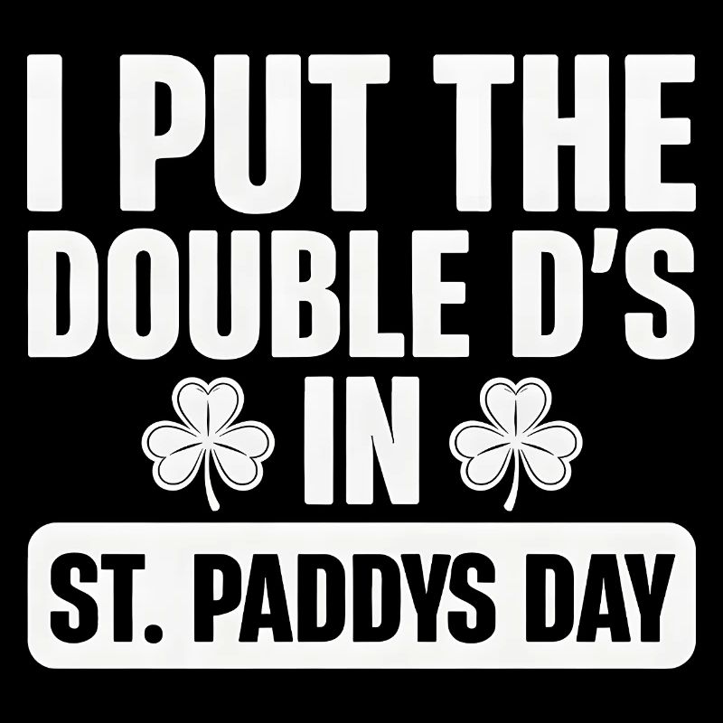 Tee de la Saint-Patrick en double Ds