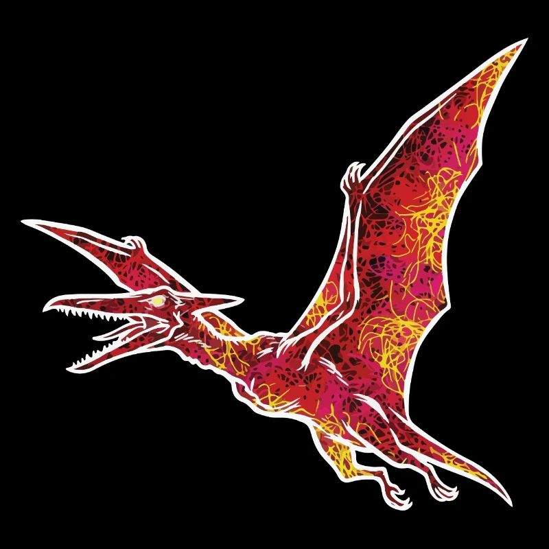 Ptérodactyle Électrique Dinosaure Volant