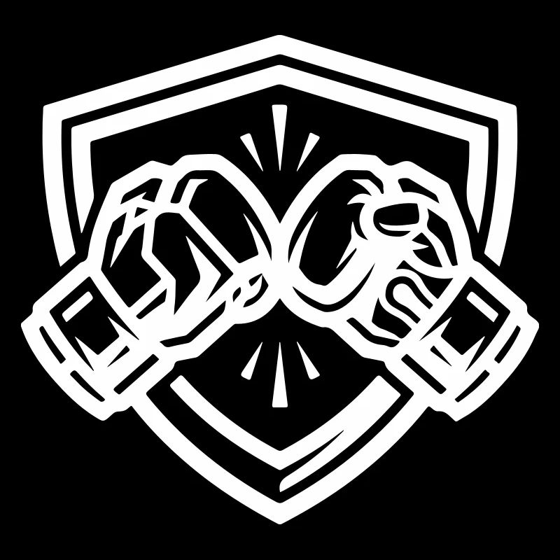 Boxhandschuhe Wappen