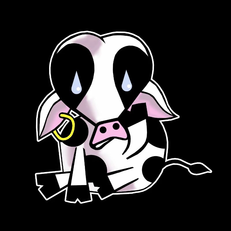 Sad cow
